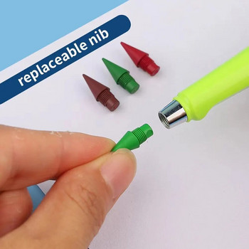 12 τμχ/σετ Color Eternal Pencil Can Be Wiped Magic Replace Head Φιλικό προς το περιβάλλον Ζωγραφική για παιδιά Δώρο Σχεδίαση σχολικών ειδών