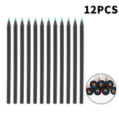 12gb Krāsu zīmuļu komplekts Varavīksnes zīmuļi bērniem Bērniem Koka krāsainie zīmuļi Krītiņi Kawaii krāsu zīmuļi vairumtirdzniecība