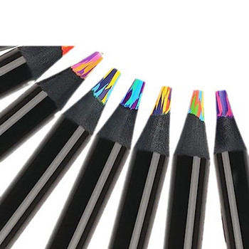 8 τμχ Μολύβια Rainbow, Χρωματιστά Μολύβια για Ενήλικες, 8 Χρώματα Πολύχρωμα Μολύβια για Είδη Τέχνης Σχέδιο, Χρωματισμός, Σκίτσο