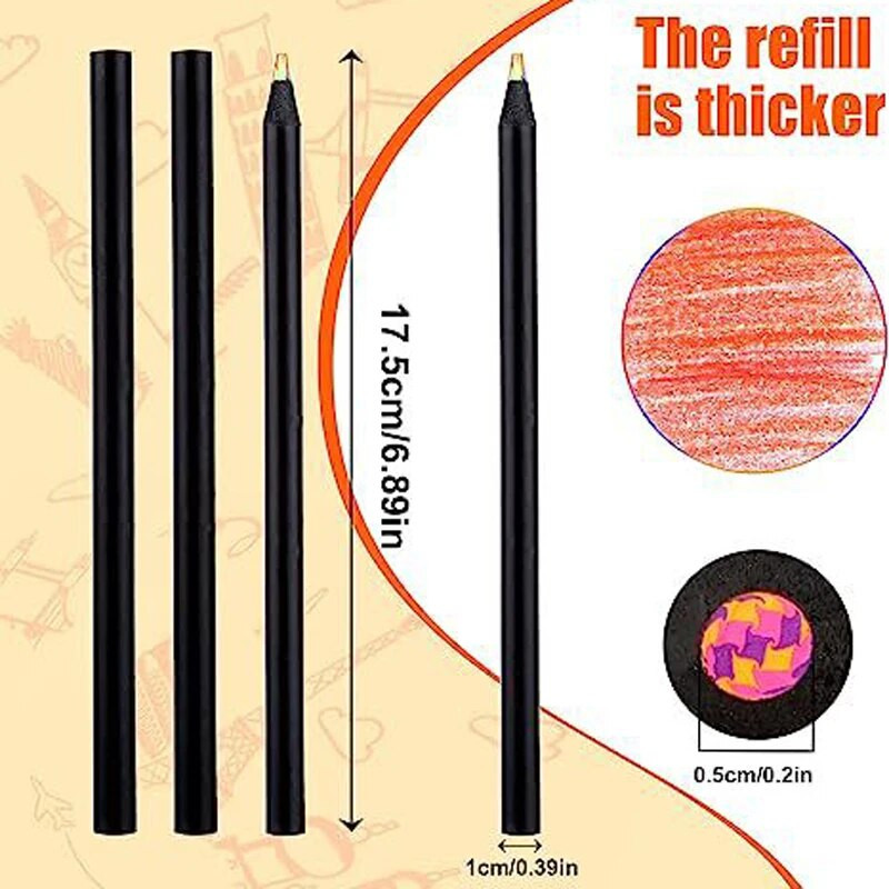 8gab varavīksnes zīmuļi, krāsainie zīmuļi pieaugušajiem, 8 krāsu daudzkrāsaini zīmuļi mākslas piederumiem Zīmēšana, krāsošana, skicēšana