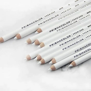 1 бр Prismacolor Colored Pencil Black White Skin Colors Professional Highlight Sketch моливи Graphite Artist Drawing Blending