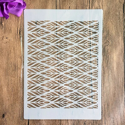 A4 29 * 21cm Mandala DIY Trafareti Sienas Glezniecība Scrapbook Krāsošana Reljefs Albums Dekoratīvs Papīrs Kartes Veidnes Kūka