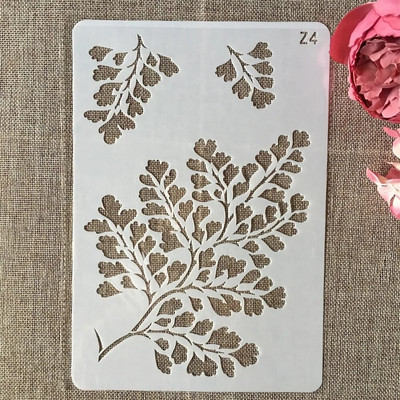 26cm Flower Leaves Line DIY Layering Stencils Wall Painting Scrapbook Coloring ανάγλυφο άλμπουμ Πρότυπο διακοσμητικής κάρτας
