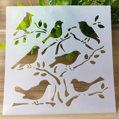 Műanyag gyerekeknek festmény rajz sablon sablon vonalzók eszköz barkácsolás kézműves forma vonalzók rajzfilm üreges virágtányér gyerekeknek ajándékok 1db