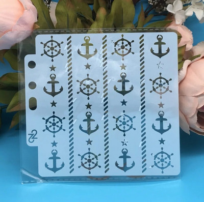 13 cm uus tilk-ringi täpp DIY kihistusšabloonid seinamaaling väljalõigete album värvimine reljeefne albumi dekoratiivne kaardimall