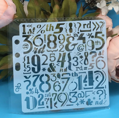 13 cm uus tilk-ringi täpp DIY kihistusšabloonid seinamaaling väljalõigete album värvimine reljeefne albumi dekoratiivne kaardimall