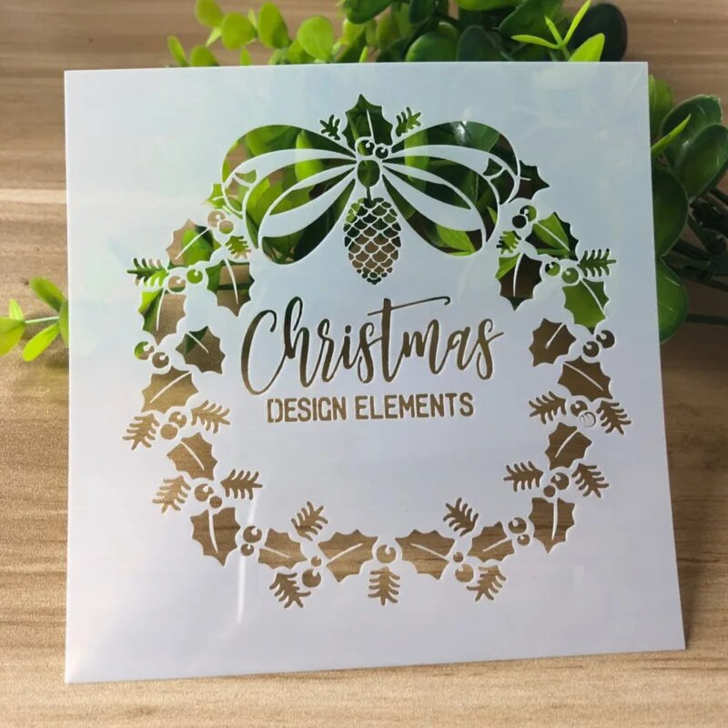 Πρότυπο σχεδίασης κούφιου λουλουδιού Οικιακό άλμπουμ τοίχου Ημερολόγιο DIY γκράφιτι Διακοσμήστε στένσιλ ζωγραφικής Κάρτα ψησίματος με δαντέλα με ανάγλυφο