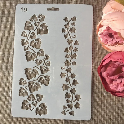 1 τεμ 27,5X19cm Fairy Girl Angel DIY Craft Layering Stencils Ζωγραφική Scrapbooking Stamping Ανάγλυφο άλμπουμ Πρότυπο χάρτινη κάρτα