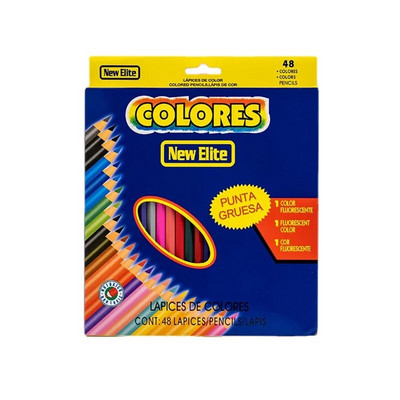 Iepakots 24 krāsu pildspalvu zīmuļu komplekts bērniem Kawaii rakstāmpiederumi Krāsu krītiņu krāsojums Zīmējums Krāsains zīmulis skolas krāsas mākslas piederumiem