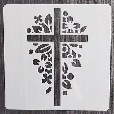 1db 13*13cm-es boríték forma barkácsolás rétegező sablonok falfestés bútor Scrapbook színező dombornyomó album dekorációs sablon