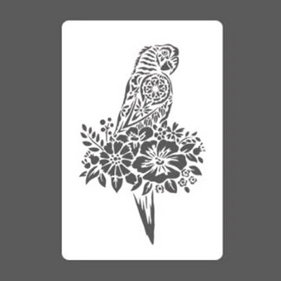 Ise ise maalimise mall 29x20,8 cm Loominguline loomateema Isiksuse kriimustusmaali mall Õpilastarvikute väljalõike mall