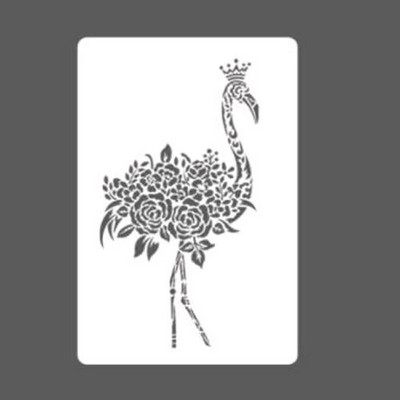 Ise ise maalimise mall 29x20,8 cm Loominguline loomateema Isiksuse kriimustusmaali mall Õpilastarvikute väljalõike mall