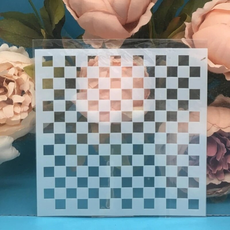 9 τεμ./Παρτίδα 13 εκ. Πίνακας Matrix Bubble DIY Στένσιλ στρώσεων Ζωγραφική Λεύκωμα ζωγραφικής με ανάγλυφο πρότυπο διακοσμητικής κάρτας άλμπουμ
