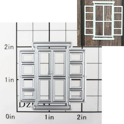 (29 stilova) Građevinska čipka Metalne matrice za izradu čestitki Papir za utiskivanje izrezivanja Setovi Album 2024 Novi predlošci Šablone