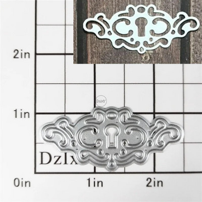 (29 stilova) Građevinska čipka Metalne matrice za izradu čestitki Papir za utiskivanje izrezivanja Setovi Album 2024 Novi predlošci Šablone