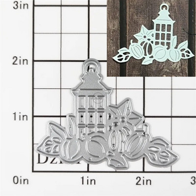 (29 stilova) Građevinska čipka Metalne matrice za izradu čestitki Papir za utiskivanje izrezivanja Setovi Album 2024 Novi predlošci Šablone