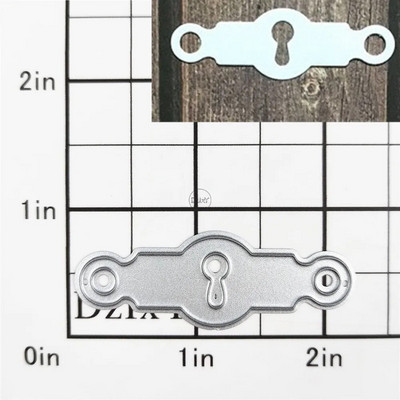 (29 stilova) Građevinska čipka Metalne matrice za izradu čestitki Papir za utiskivanje izrezivanja Setovi Album 2024 Novi predlošci Šablone