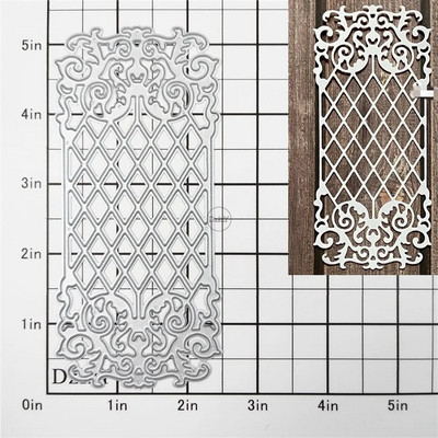 (29 stilova) Građevinska čipka Metalne matrice za izradu čestitki Papir za utiskivanje izrezivanja Setovi Album 2024 Novi predlošci Šablone
