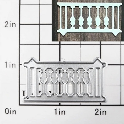 (29 stilova) Građevinska čipka Metalne matrice za izradu čestitki Papir za utiskivanje izrezivanja Setovi Album 2024 Novi predlošci Šablone