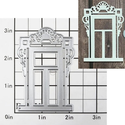 (29 stilova) Građevinska čipka Metalne matrice za izradu čestitki Papir za utiskivanje izrezivanja Setovi Album 2024 Novi predlošci Šablone