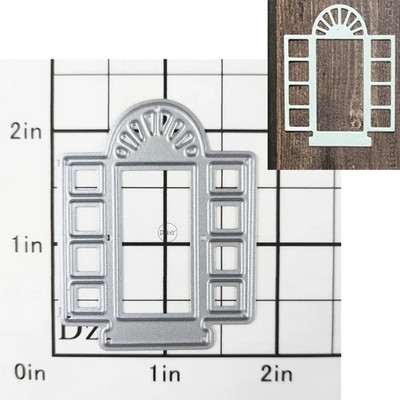 (29 stilova) Građevinska čipka Metalne matrice za izradu čestitki Papir za utiskivanje izrezivanja Setovi Album 2024 Novi predlošci Šablone