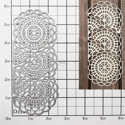 (29 stilova) Građevinska čipka Metalne matrice za izradu čestitki Papir za utiskivanje izrezivanja Setovi Album 2024 Novi predlošci Šablone