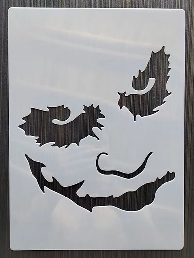 1 KOM 21*29 cm Lotus predložak DIY Šablone za slojeve Zidne slike Spomenar Bojanje Album za utiskivanje Predložak ukrasnih kartica