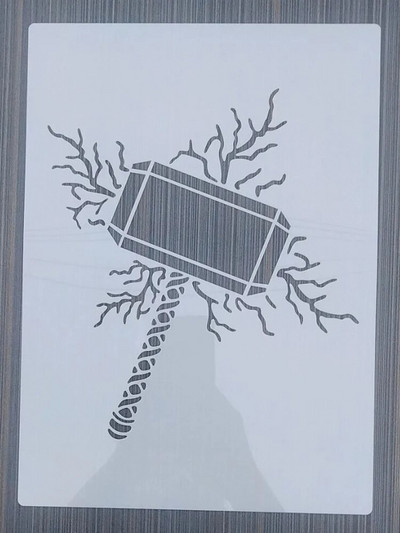 1 KOM 21*29 cm Lotus predložak DIY Šablone za slojeve Zidne slike Spomenar Bojanje Album za utiskivanje Predložak ukrasnih kartica