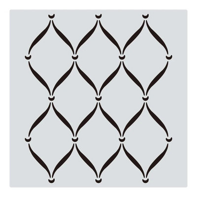 1Τμ 30*30cm Geometric Mandala DIY Layering Stencils Wall Painting Scrapbook Coloring ανάγλυφο διακοσμητικό πρότυπο άλμπουμ