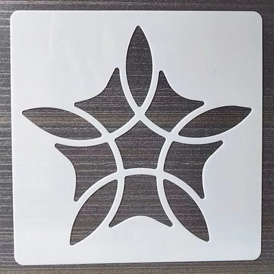 1BUC 13*13Cm Șablon cușcă de păsări Șabloane de straturi DIY Pictură pe perete Album de însemnări de colorat Album în relief Șablon de carte decorativă