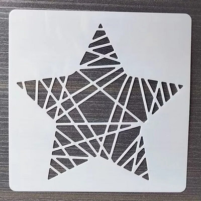 1BUC 13*13Cm Șablon cușcă de păsări Șabloane de straturi DIY Pictură pe perete Album de însemnări de colorat Album în relief Șablon de carte decorativă