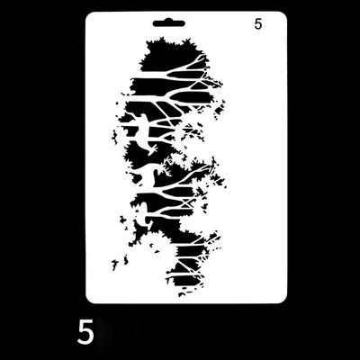 1 gab. Priecīgus Ziemassvētkus dobu gleznu trafareta veidne DIY Scrapbooking kartītes Papīrs Ziemassvētku ballīšu piederumi