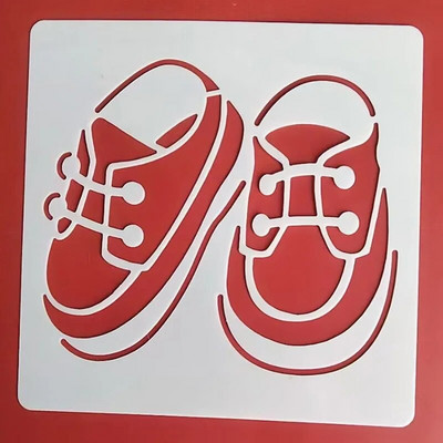 13* 13 cm-es virágsablon DIY Rétegező Sablonok Festmény Scrapbook Színező Dombornyomó Album Díszsablon