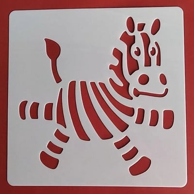 13* 13 cm-es virágsablon DIY Rétegező Sablonok Festmény Scrapbook Színező Dombornyomó Album Díszsablon