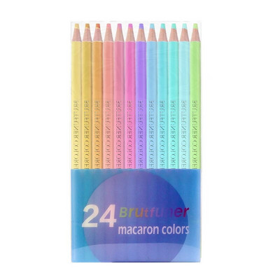 Brutfuner 12/24 Colors Oil Wood Metal Colored Pencils Ακουαρέλα Μολύβι Σκίτσο Σχέδιο Σετ Μολύβι για Ζωγραφική Είδη τέχνης