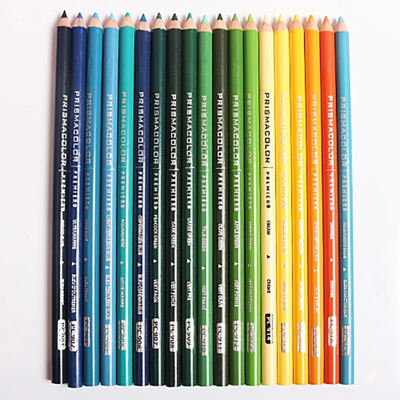 Γνήσιο μολύβι Lapices De Colores prismacolor Morandi Oily Colored Pencil PC901-919 Tecnicas Coloreado Lapices Colores Art