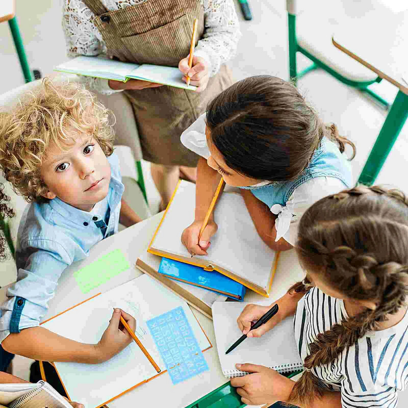 Trafareti Burtu Trafaretu Skaits Izsmidzināmā Alfabēta Drukāšana Plastmasas Veidnes Amatniecība Izmantot Diy Atkārtoti lietojamas Smalkas ikdienas rotaļlietas Mazgājamas