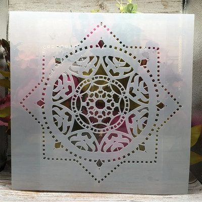 30*30cm Dot Line Rainy DIY Layering Stencils Wall Painting Scrapbook Coloring ανάγλυφο διακοσμητικό πρότυπο άλμπουμ