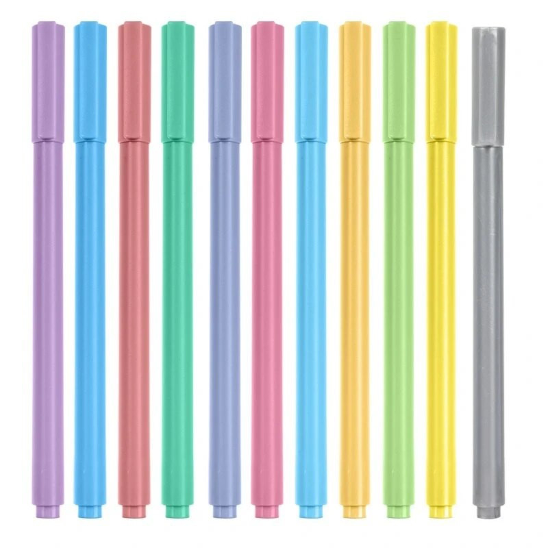 12 värvilise pliiatsi komplekt, igavene piiramatu pliiats lastele lõpmatu pliiats joonistus maalimine kirjatarbed Kawaii värvipliiatsid värvipliiatsid