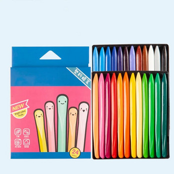 36 цвята триъгълни пастели Триъгълен молив за оцветяване за ученици Деца Деца Изкуство Рисуване Ученически пособия карандаши