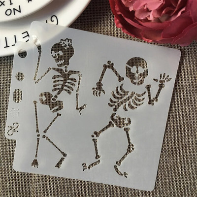 5,1 collas roku tintes druka DIY slāņošanas trafareti gleznošana albuma krāsošana ar reljefu albumu dekoratīvās kartītes veidne