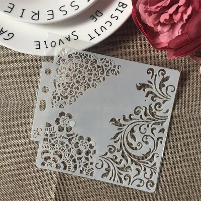 5,1 collas roku tintes druka DIY slāņošanas trafareti gleznošana albuma krāsošana ar reljefu albumu dekoratīvās kartītes veidne