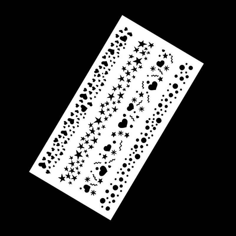 DIY slāņošanas trafareti sienu gleznošana albums Krāsošana reljefs albums dekoratīvās veidnes žurnāla plānotājs atkārtoti lietojams trafarets