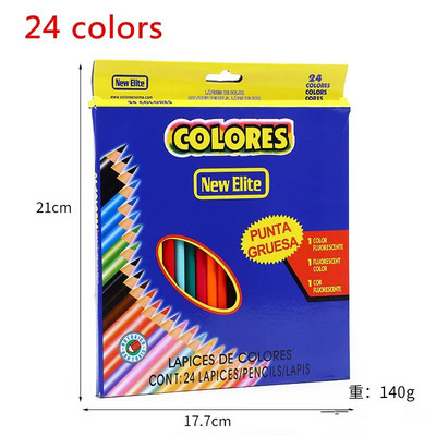 36GB Krāsu pildspalvu zīmuļu komplekts Profesionāls zīmēšanas mākslas skiču gleznošanas krītiņš bērnu skolas kancelejas piederumu vairumtirdzniecība