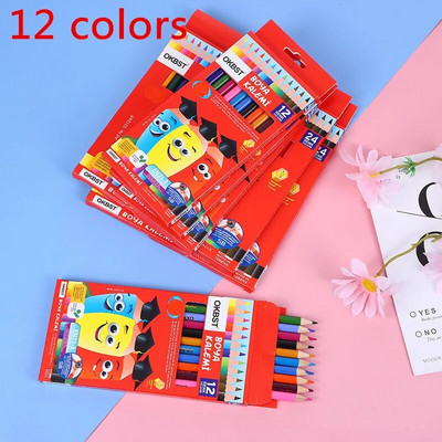 36GB Krāsu pildspalvu zīmuļu komplekts Profesionāls zīmēšanas mākslas skiču gleznošanas krītiņš bērnu skolas kancelejas piederumu vairumtirdzniecība