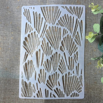 A4 bambusest isetegemise kihistusšabloonid maalimine väljalõigete albumi värvimine reljeefalbumi dekoratiivpaberist kaardimall