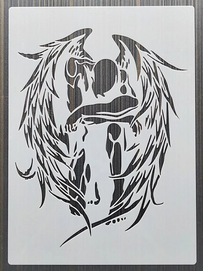 1 tk 21*29 cm joogatüdruk DIY kihistusšabloonid seinamaaling väljalõigete album värvimine reljeefalbumi dekoratiivkaardi mall