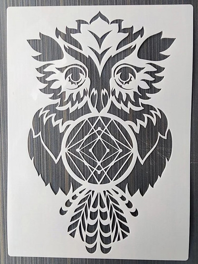 1 tk 21*29 cm joogatüdruk DIY kihistusšabloonid seinamaaling väljalõigete album värvimine reljeefalbumi dekoratiivkaardi mall