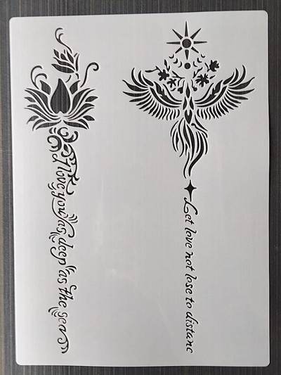 1 tk 21*29 cm joogatüdruk DIY kihistusšabloonid seinamaaling väljalõigete album värvimine reljeefalbumi dekoratiivkaardi mall