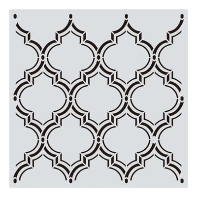 30,5*30,5 cm Șabloane geometrice Mandala DIY Stratificare perete Album de însemnări de colorat Relief Decora Graffiti Șablon de pictură reutilizabil